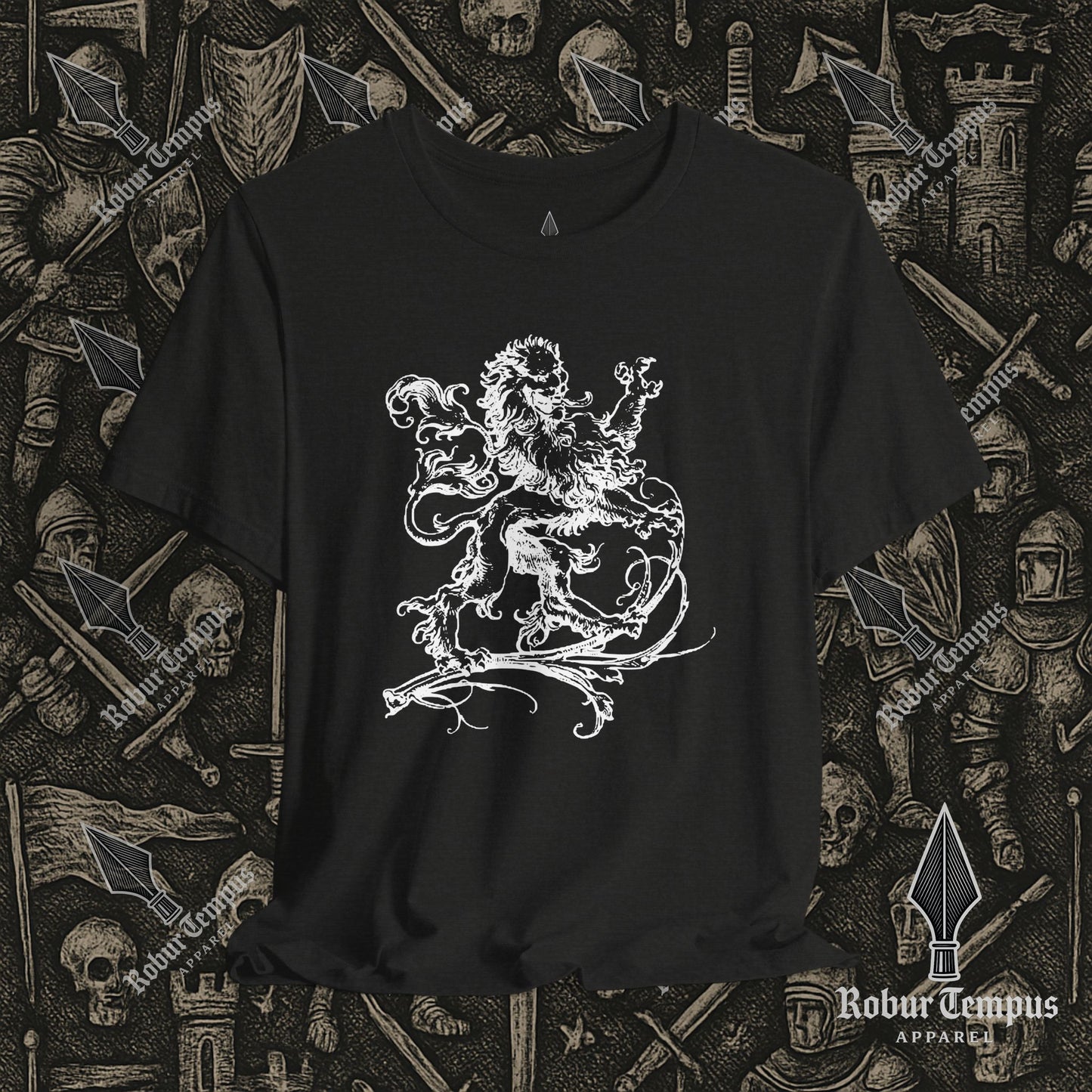 Lion Illustration T-Shirt