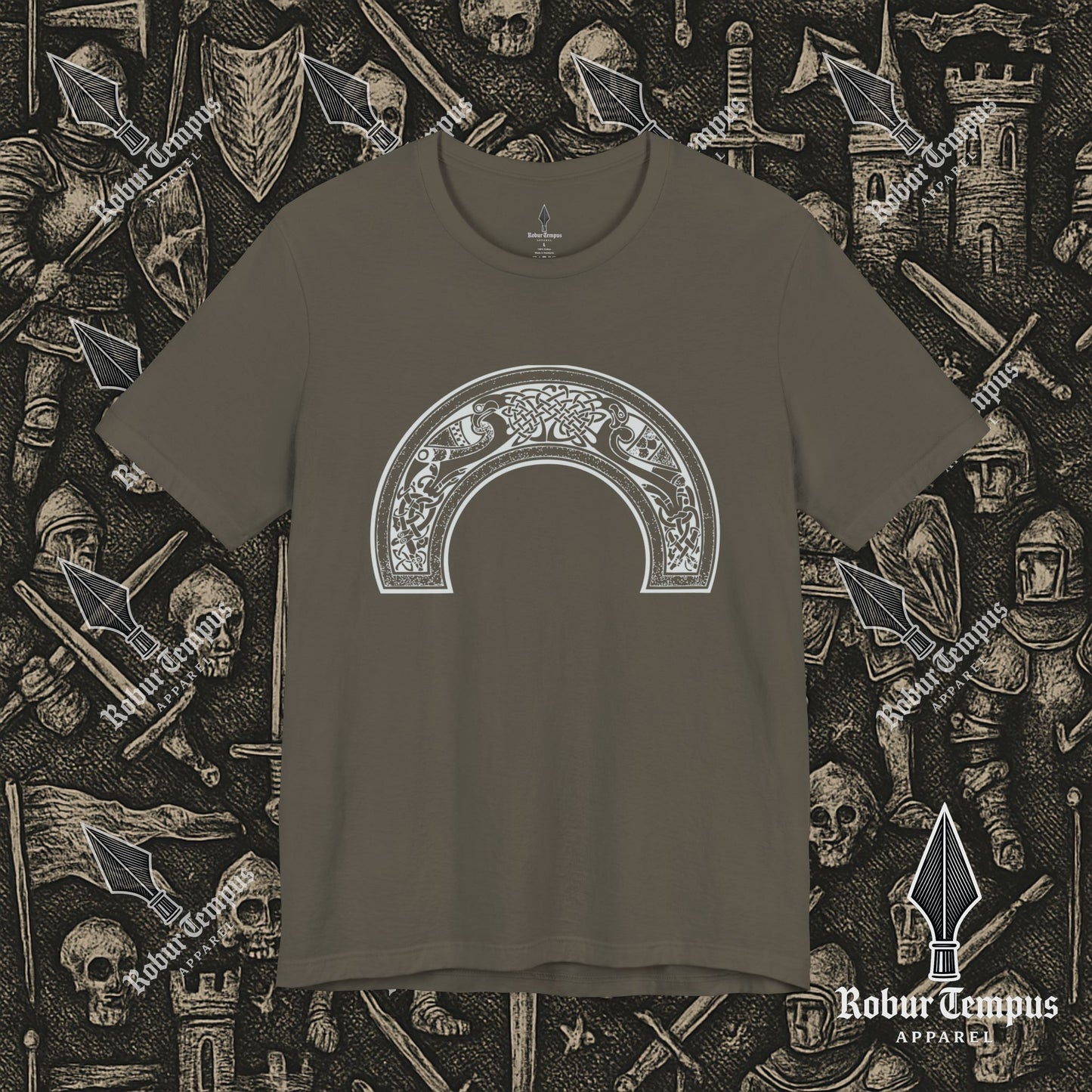 Nordic Horseshoe Pattern T-Shirt