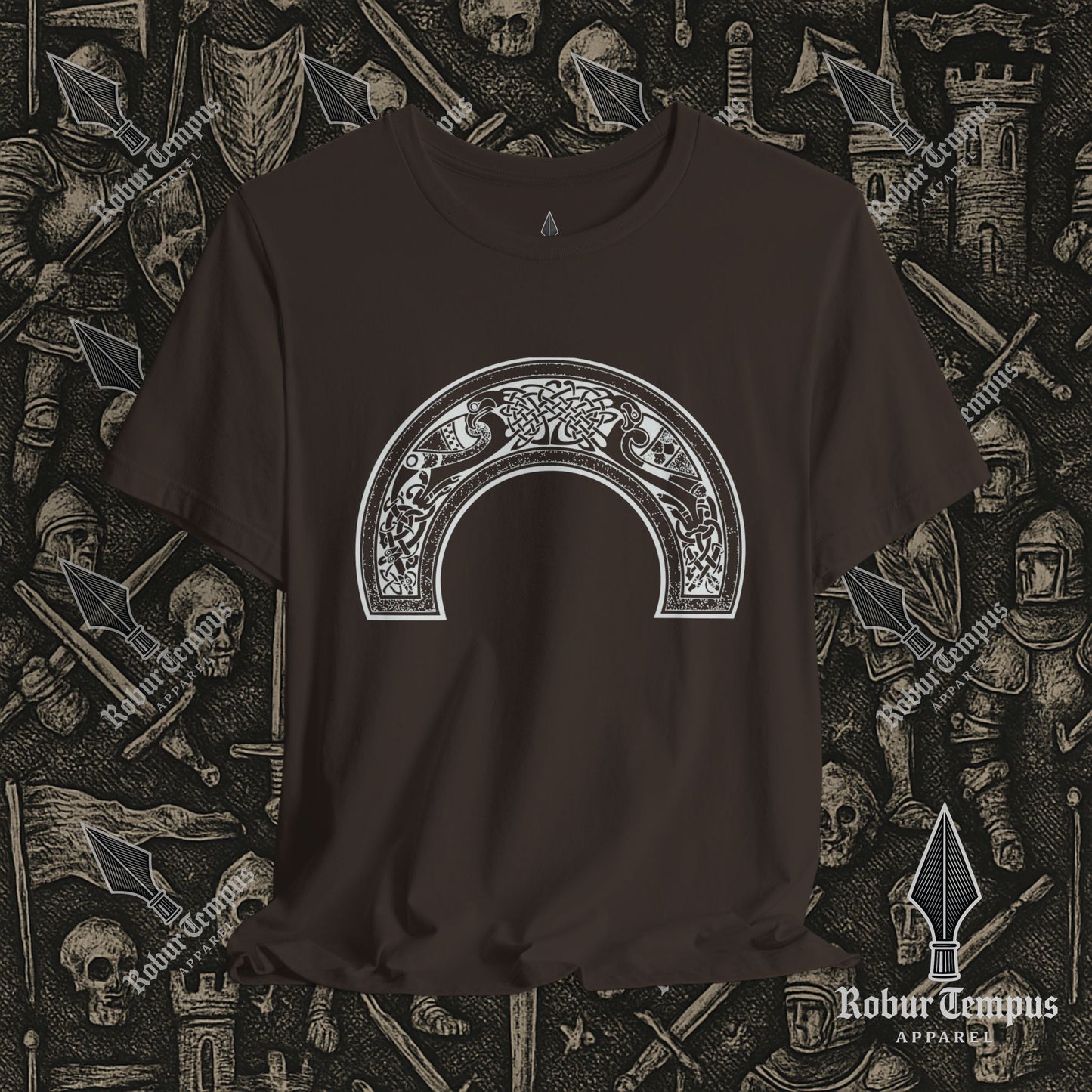 Nordic Horseshoe Pattern T-Shirt