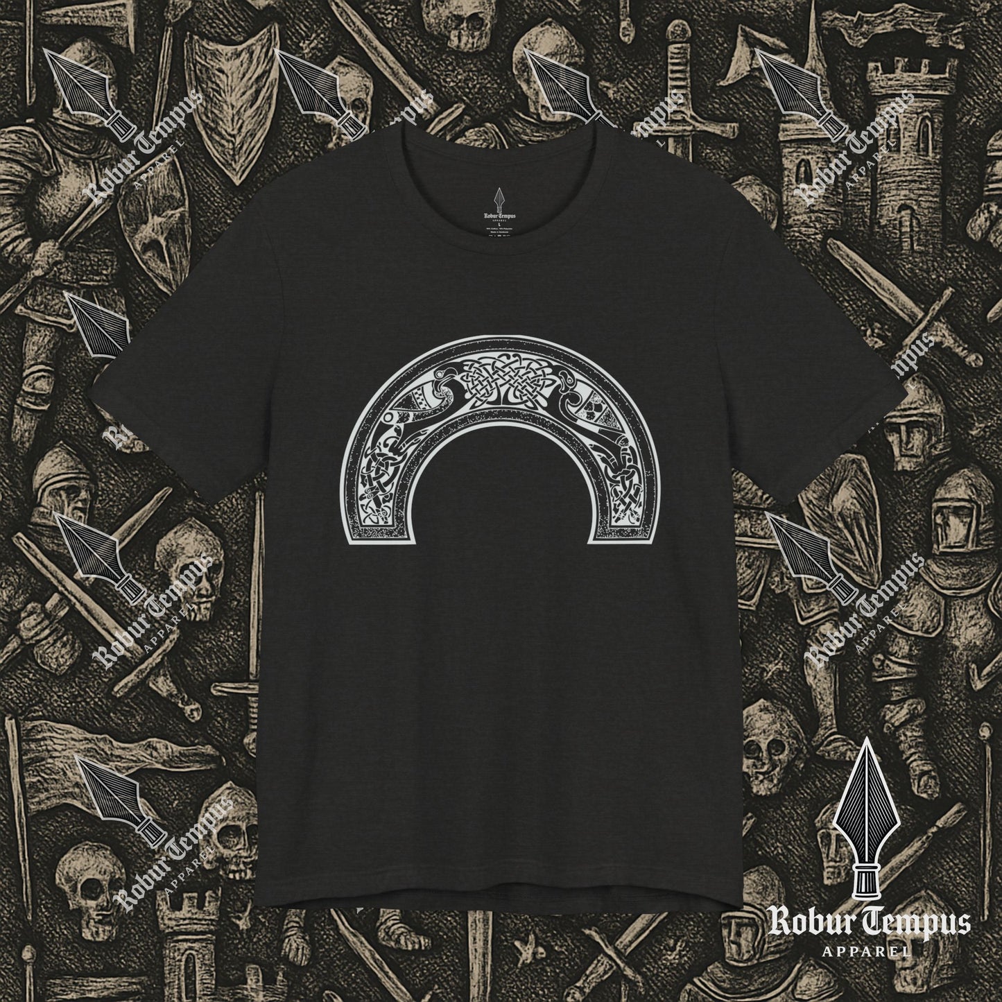 Nordic Horseshoe Pattern T-Shirt
