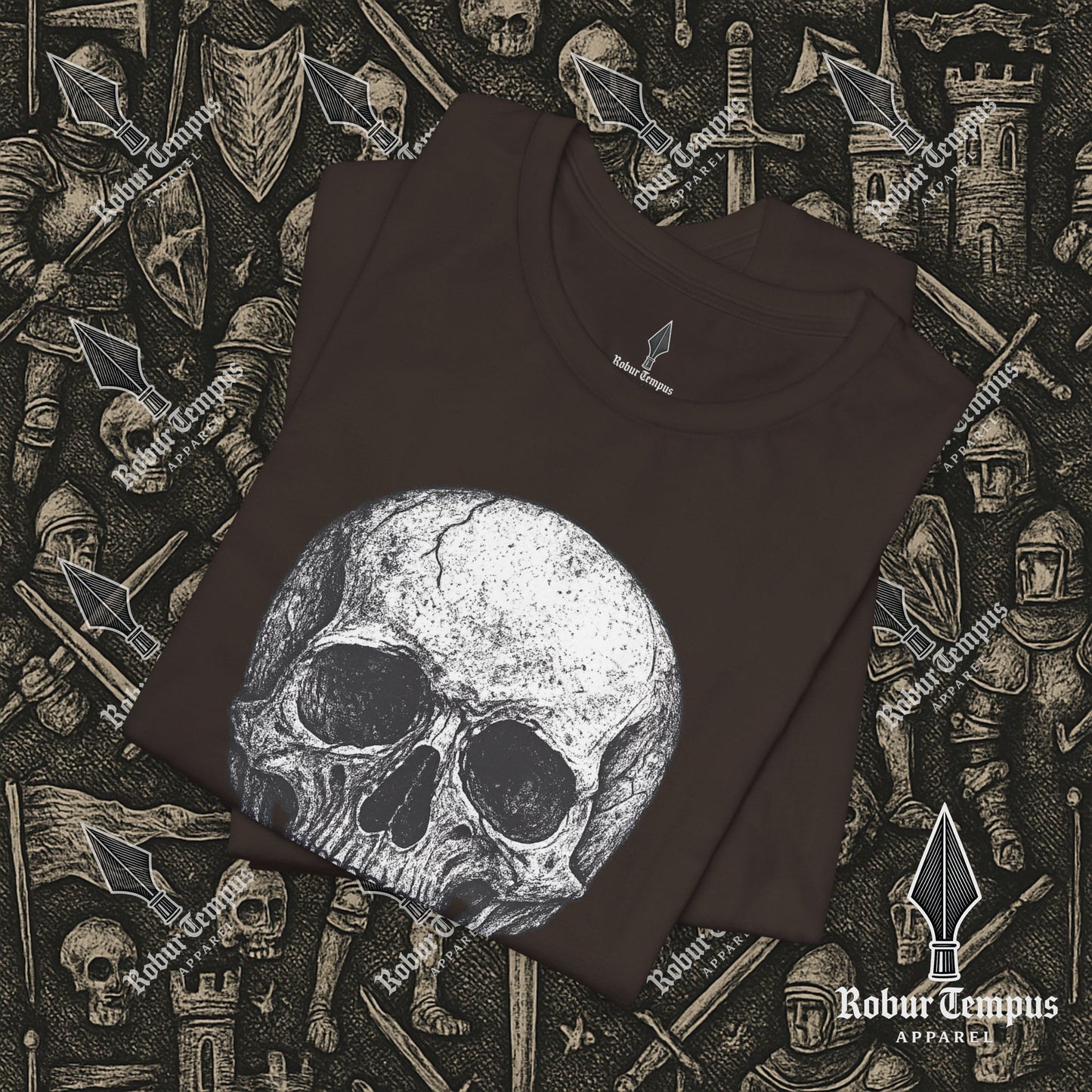 Detailed Skull T-Shirt