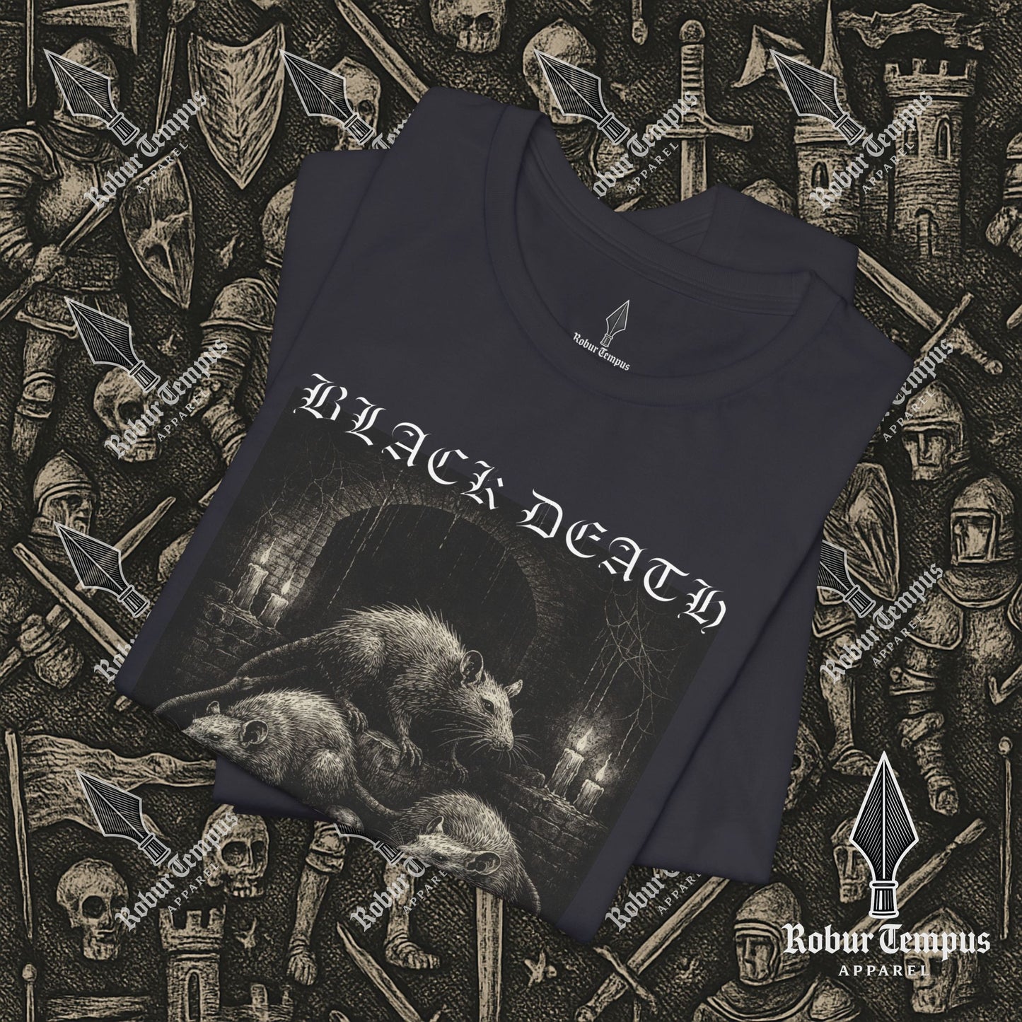 Black Death European Tour 2 Graphic T-Shirt