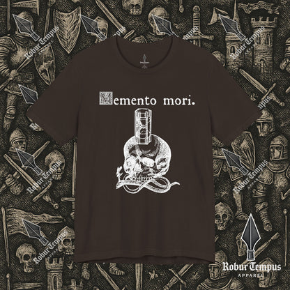 Memento Mori Skull Hourglass T-Shirt