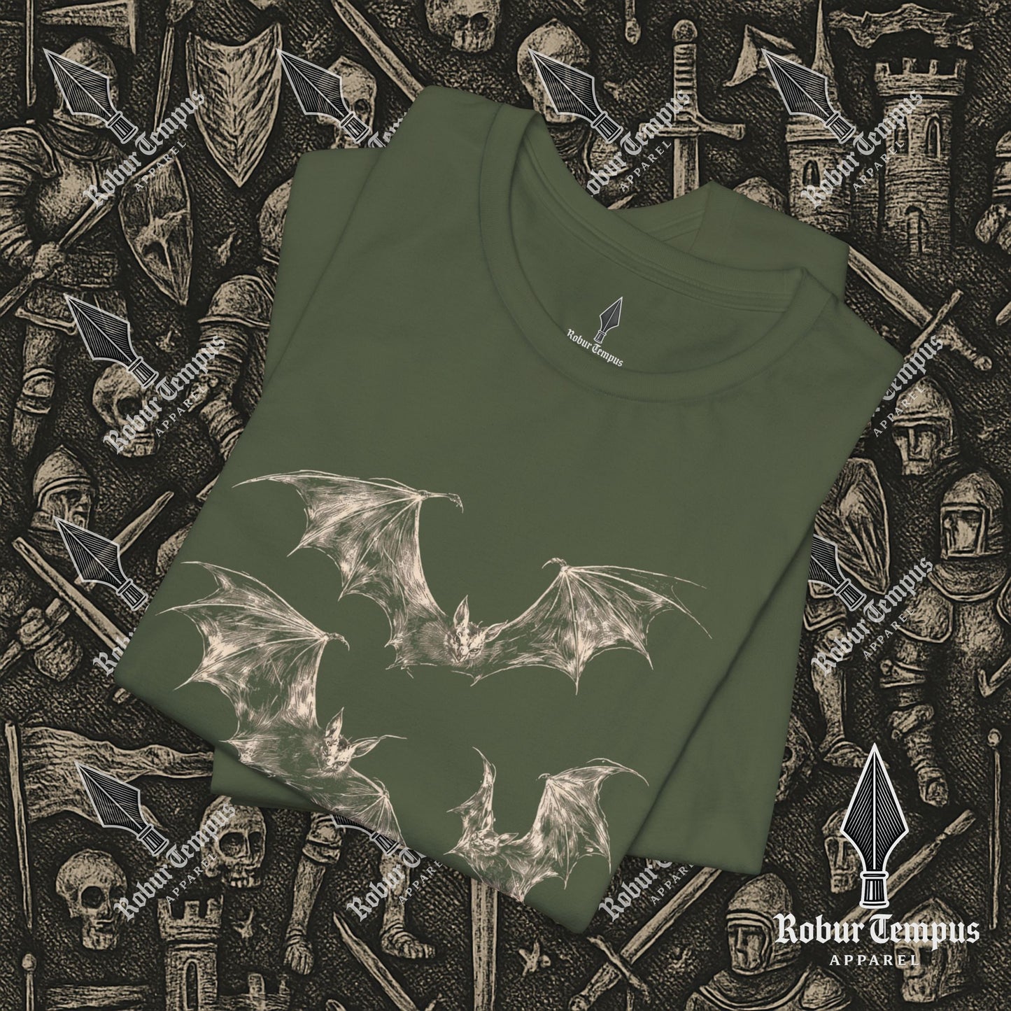 Four Bats Graphic T-Shirt