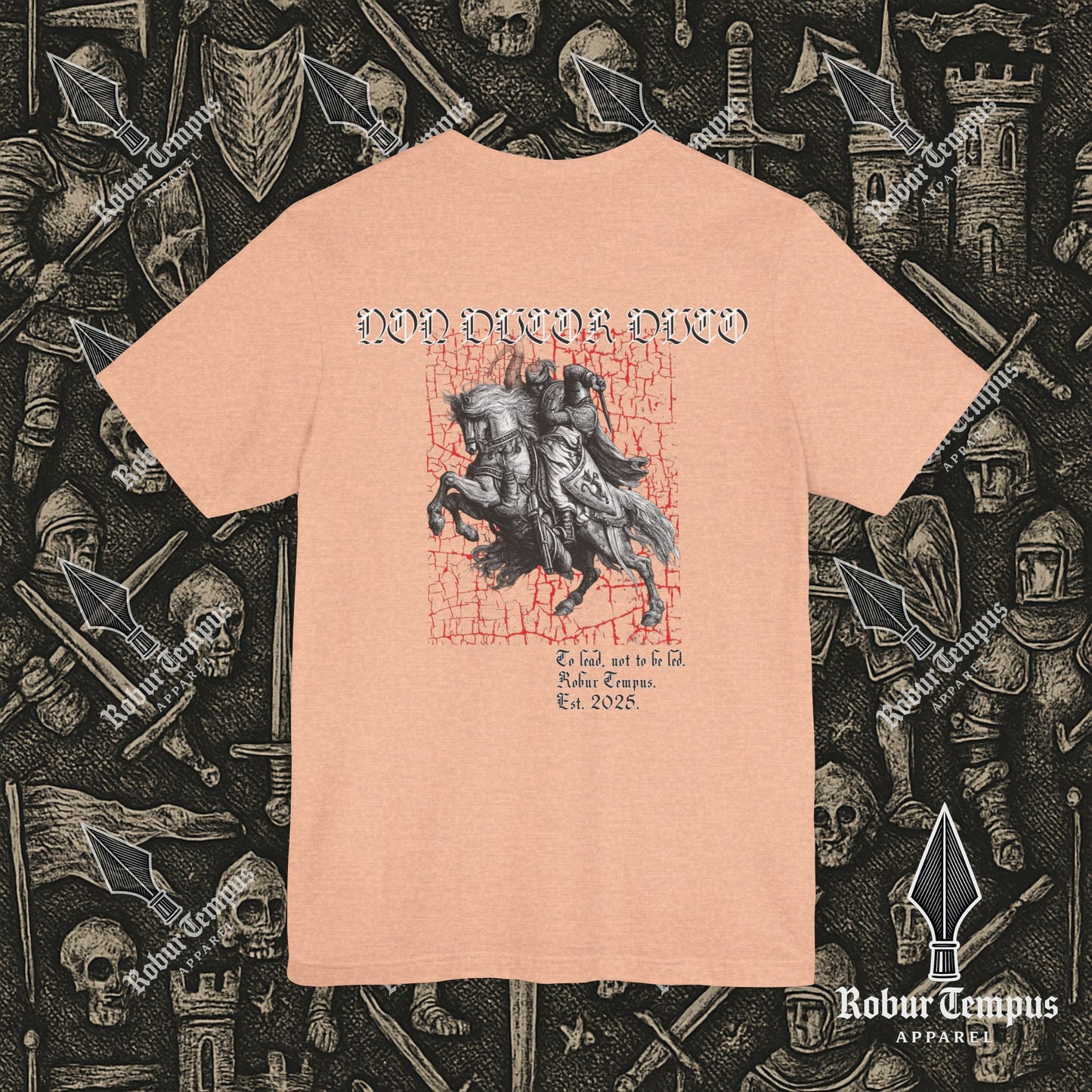 Non ducor duco back print T-Shirt