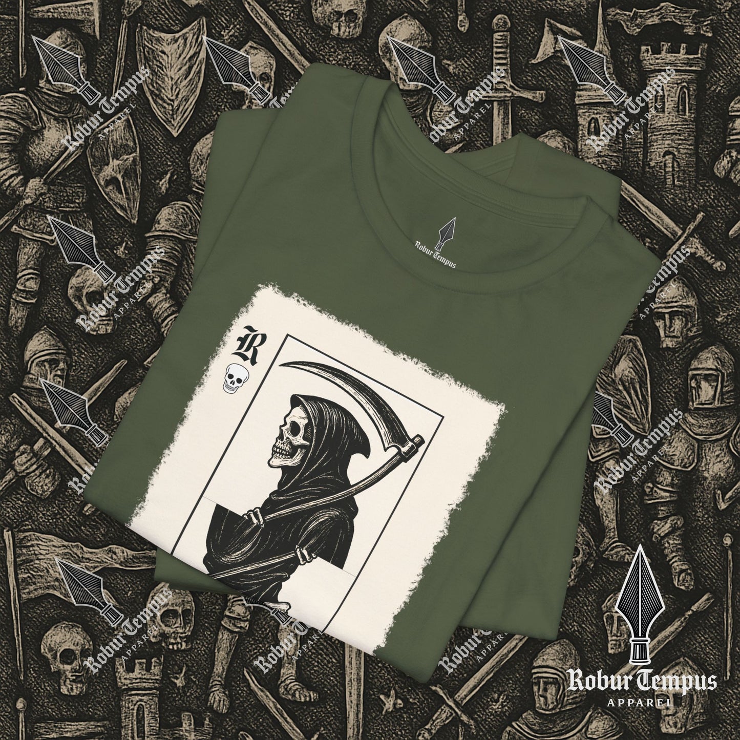 Grim Reaper Card T-Shirt