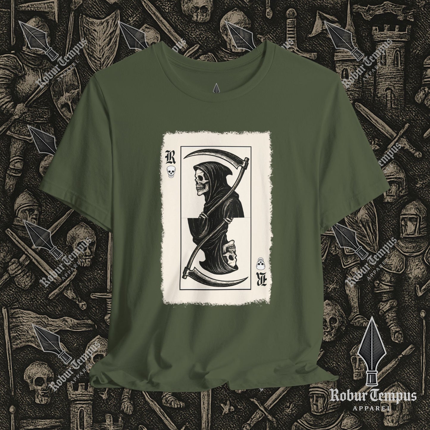 Grim Reaper Card T-Shirt