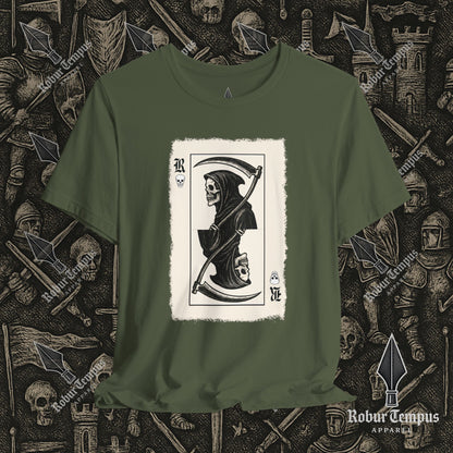 Grim Reaper Card T-Shirt
