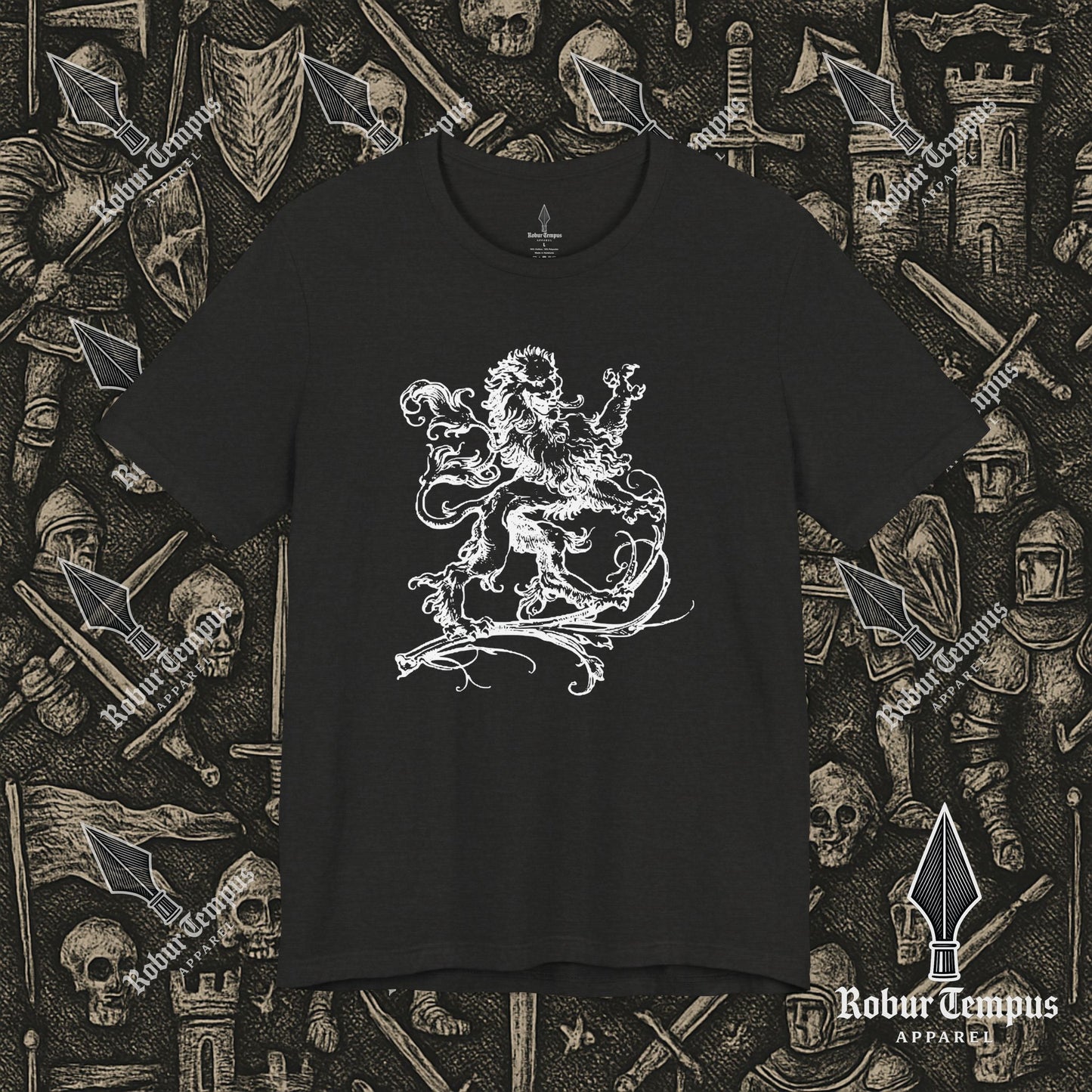 Lion Illustration T-Shirt