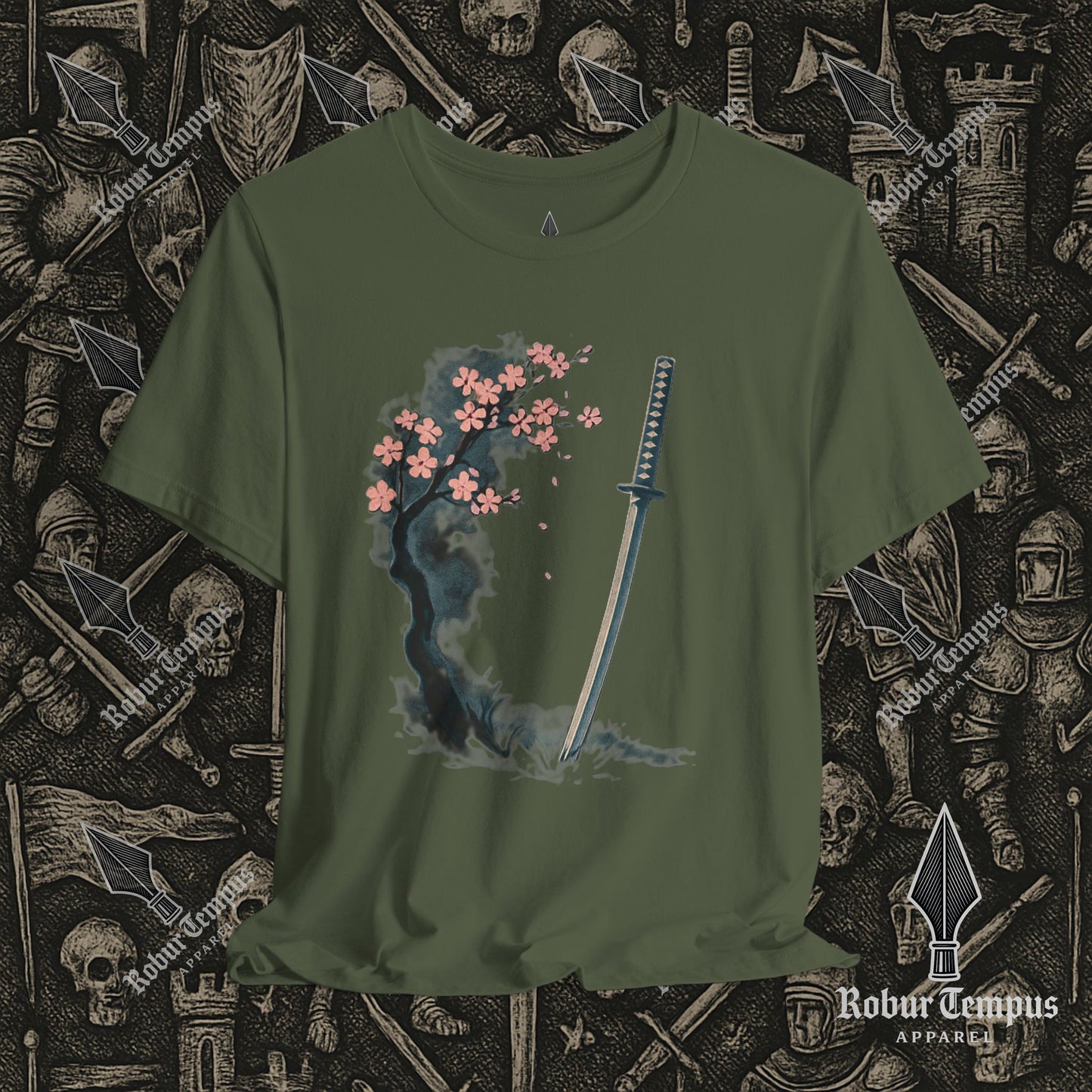 Katana by the Cherry Tree T-Shirt