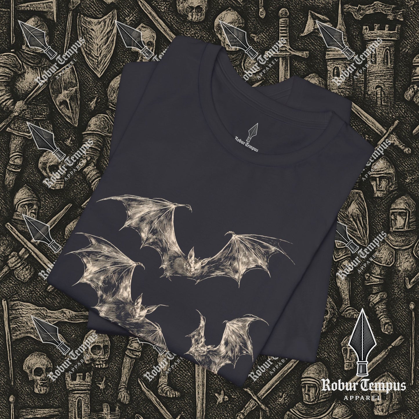 Four Bats Graphic T-Shirt