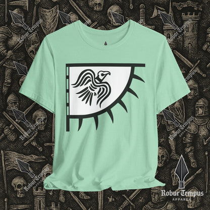 Norse Raven Banner Graphic T-Shirt