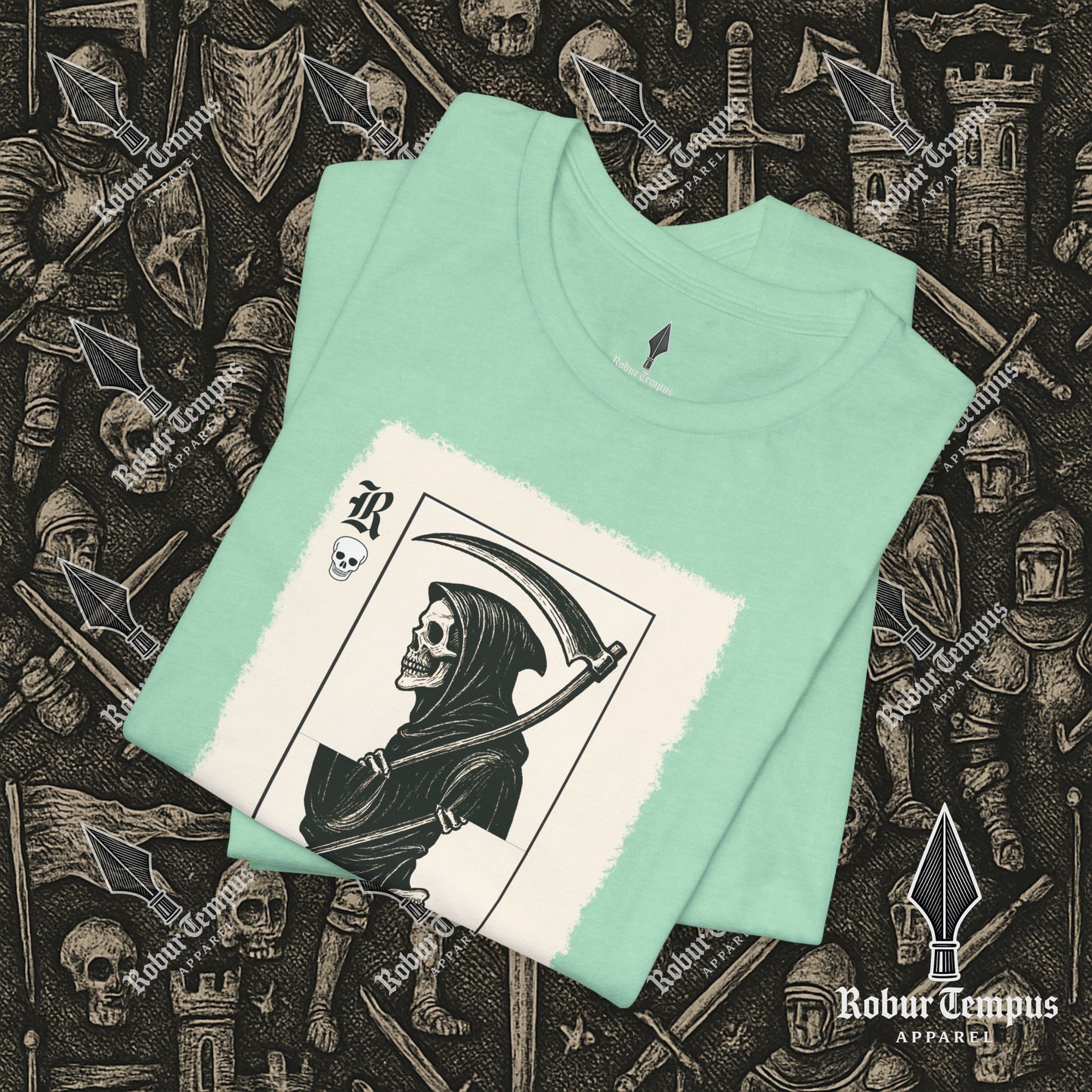 Grim Reaper Card T-Shirt