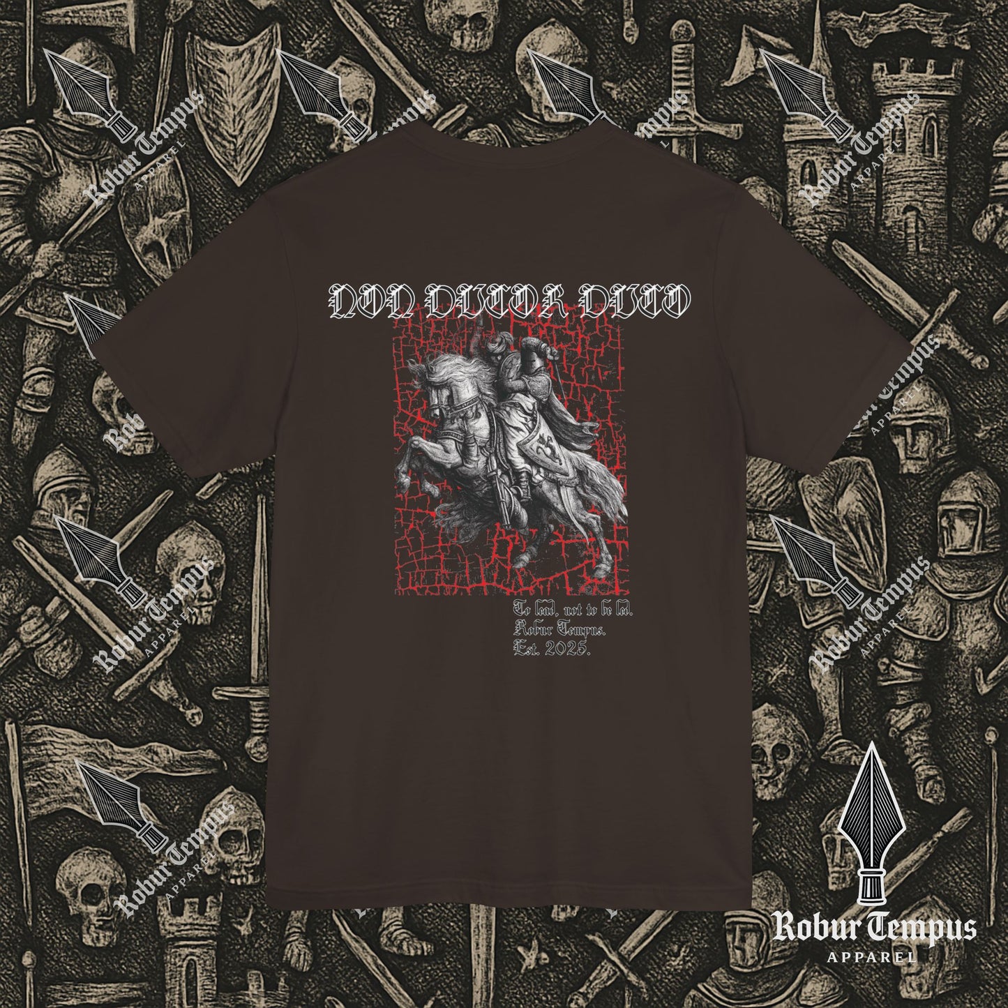 Non ducor duco back print T-Shirt