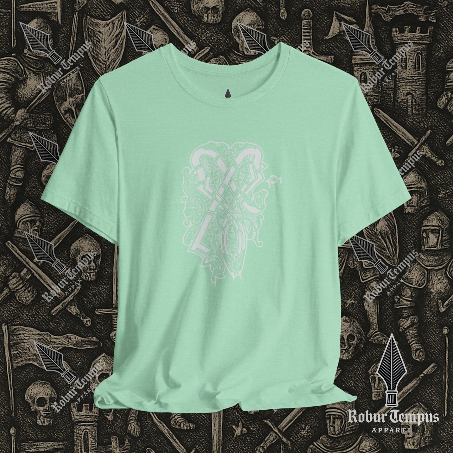 Nordic Dragon Pattern T-Shirt