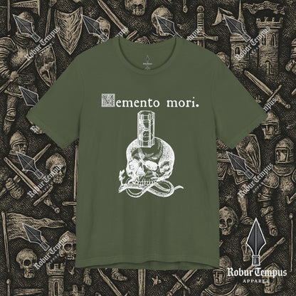 Memento Mori Skull Hourglass T-Shirt