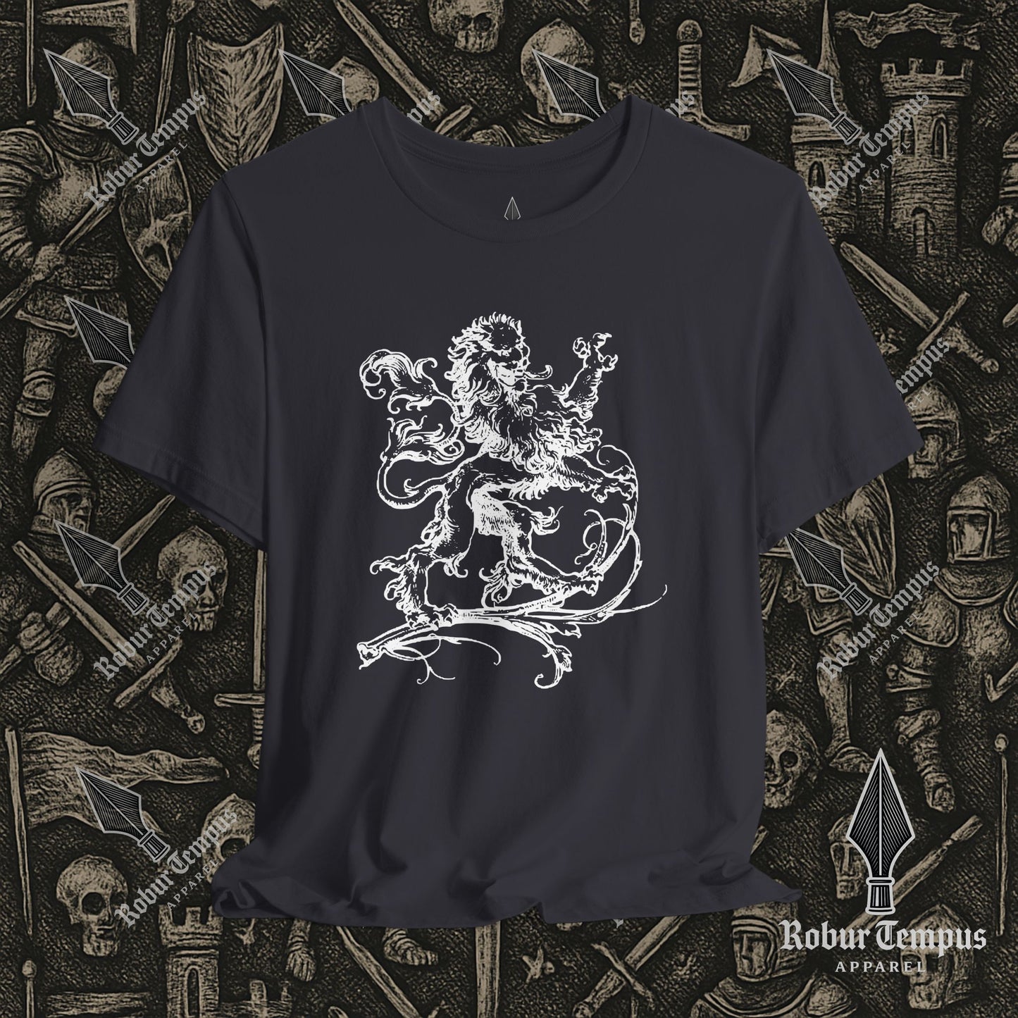Lion Illustration T-Shirt