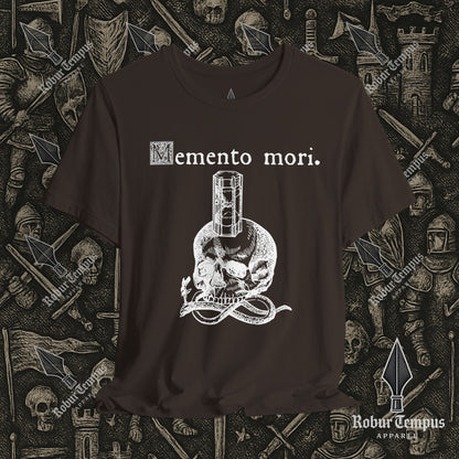 Memento Mori Skull Hourglass T-Shirt