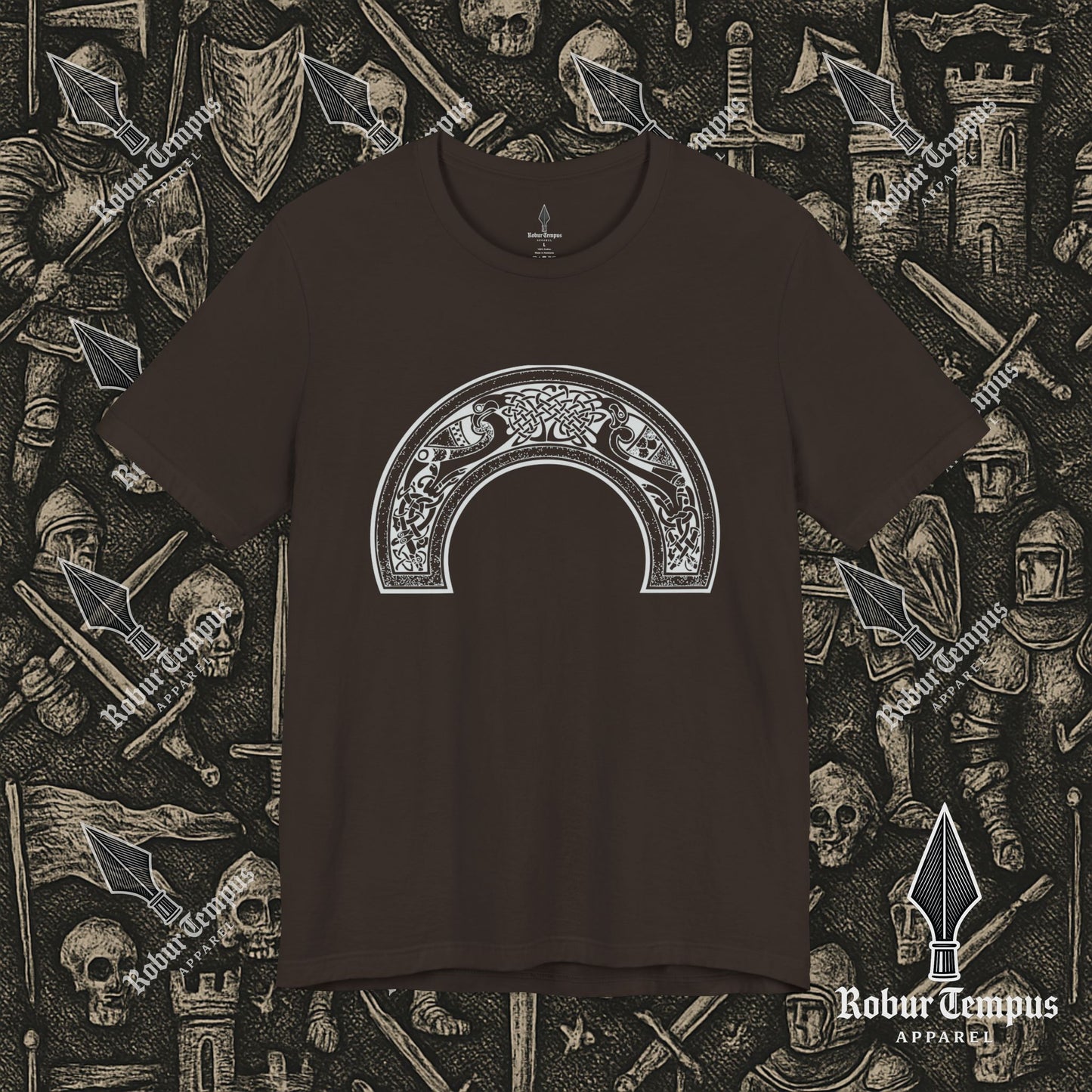 Nordic Horseshoe Pattern T-Shirt