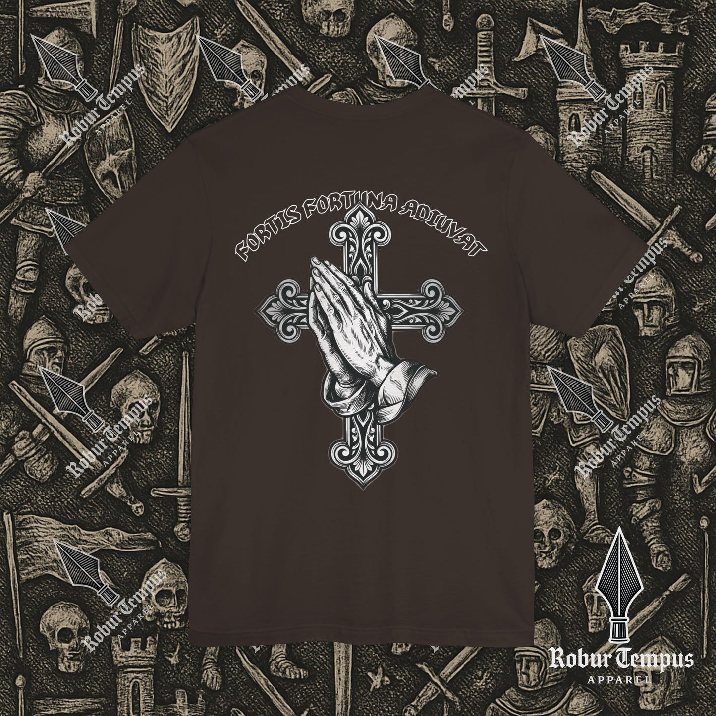 Fortis fortuna adiuvat back print T-Shirt