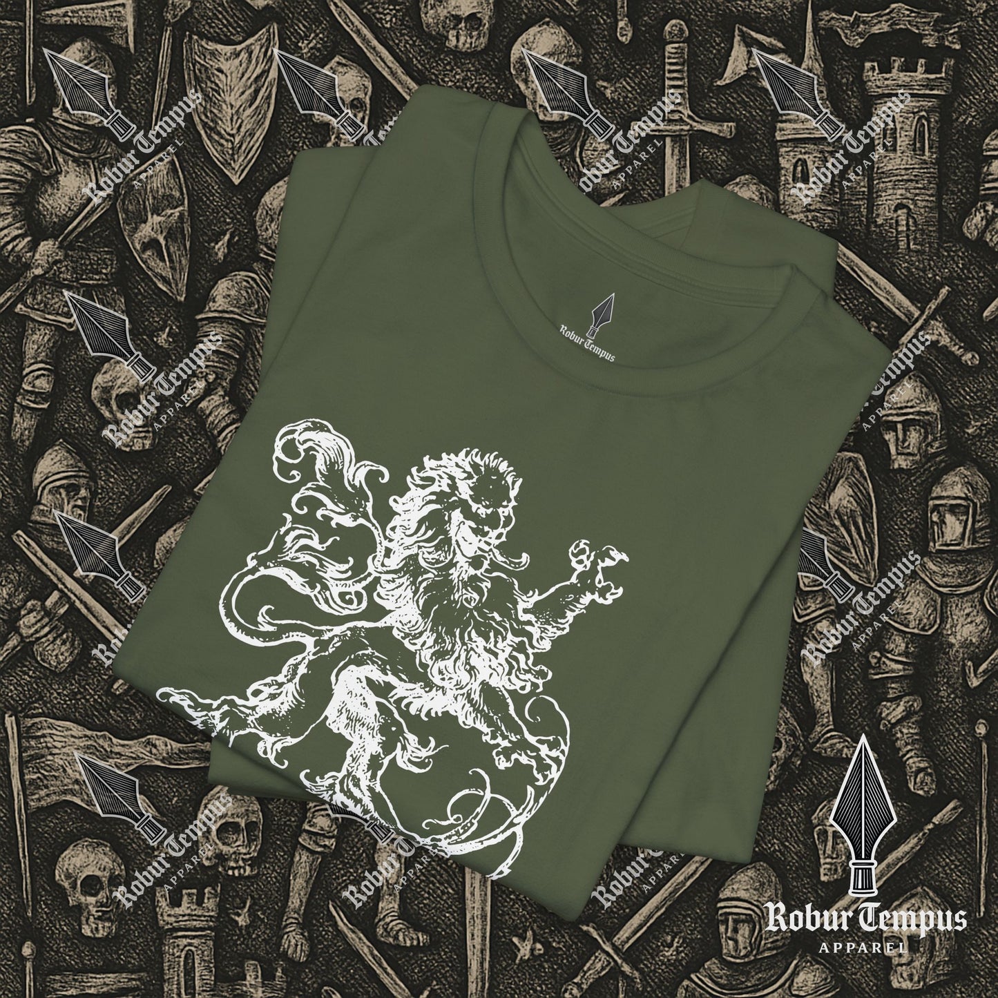 Lion Illustration T-Shirt