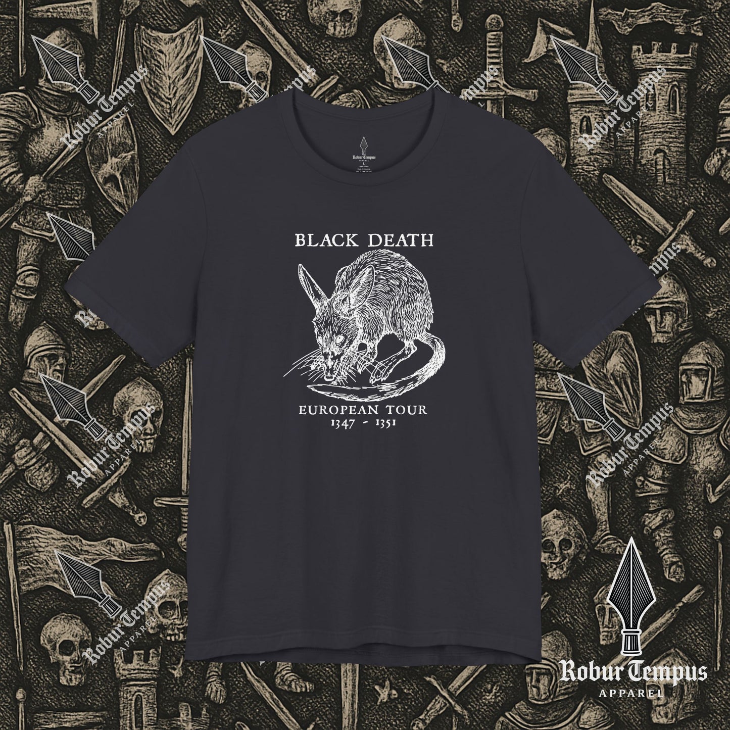 Black Death European Tour T-Shirt