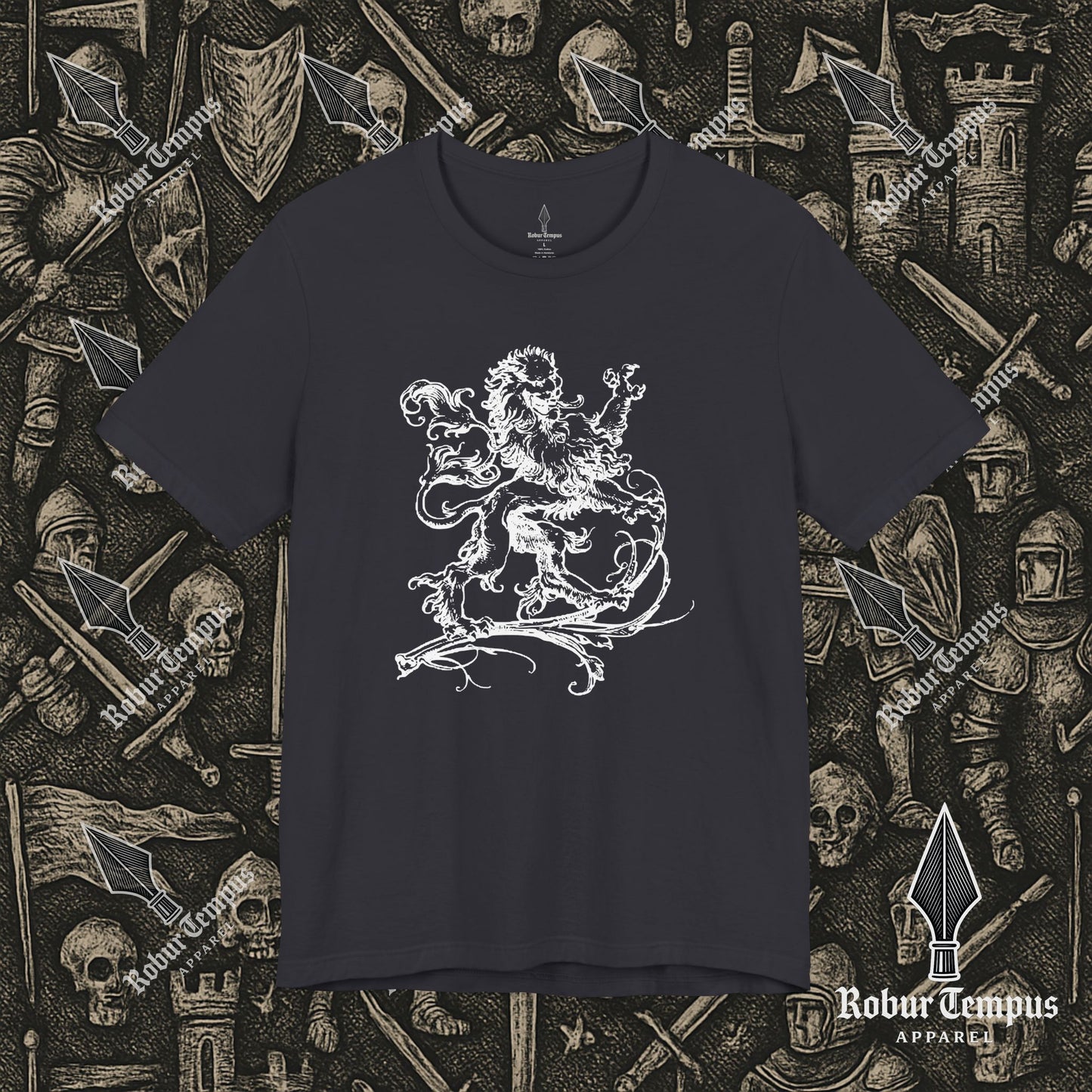 Lion Illustration T-Shirt