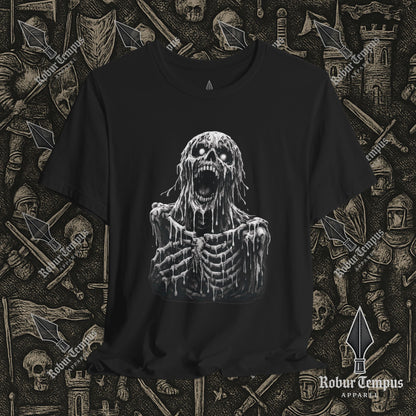 Screaming Skeleton Graphic T-Shirt