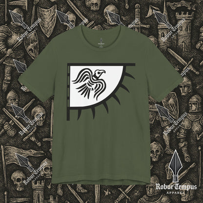 Norse Raven Banner Graphic T-Shirt
