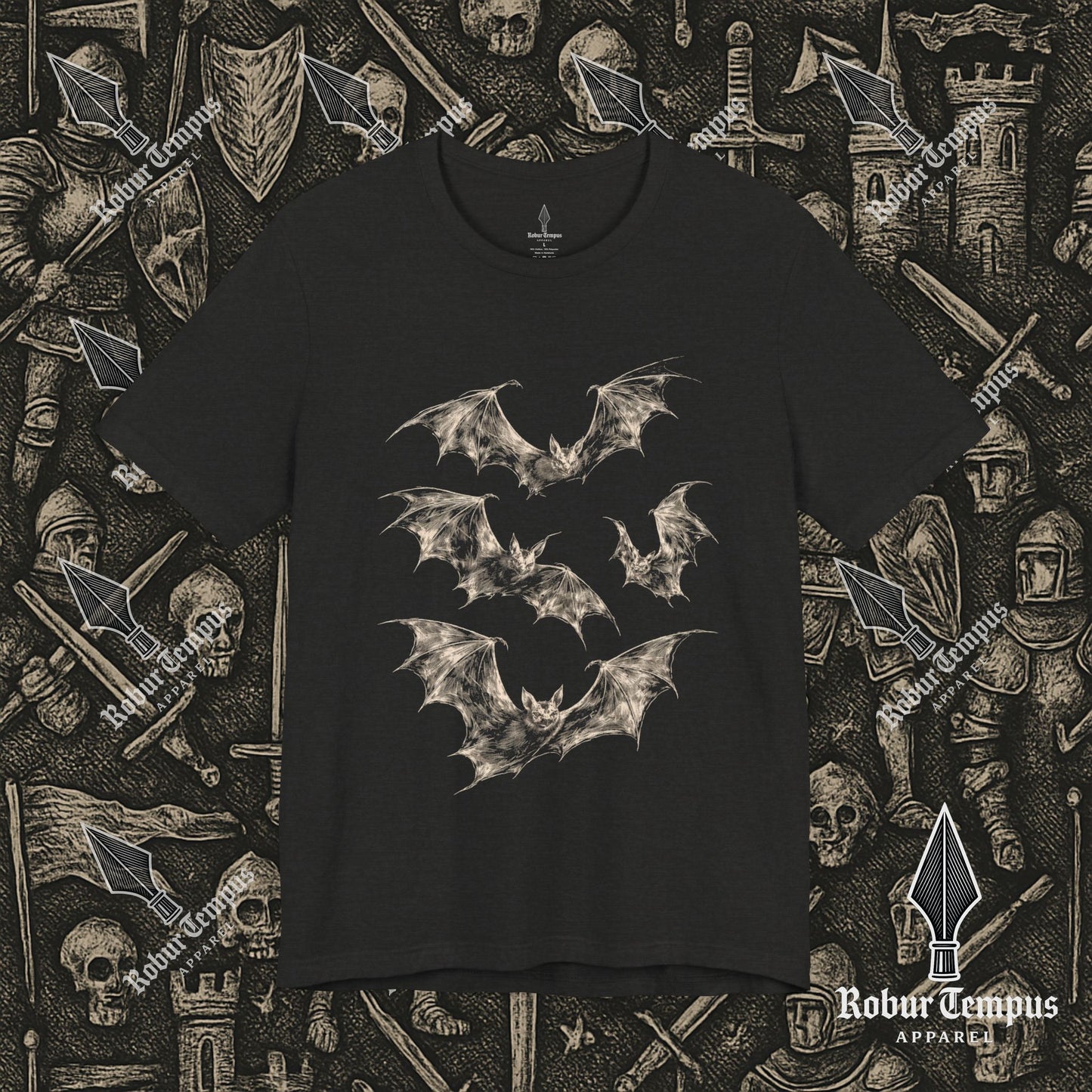 Four Bats Graphic T-Shirt
