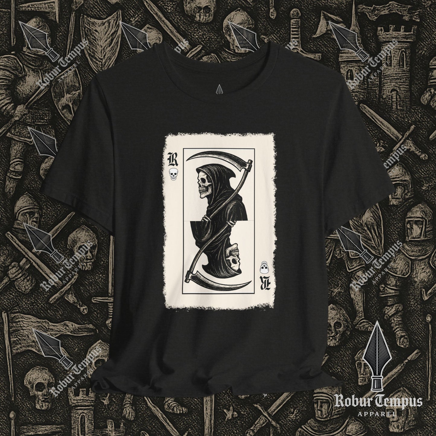 Grim Reaper Card T-Shirt