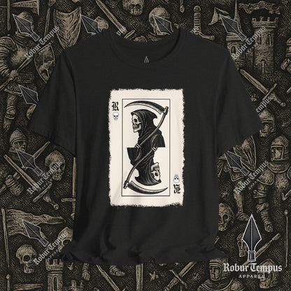 Grim Reaper Card T-Shirt
