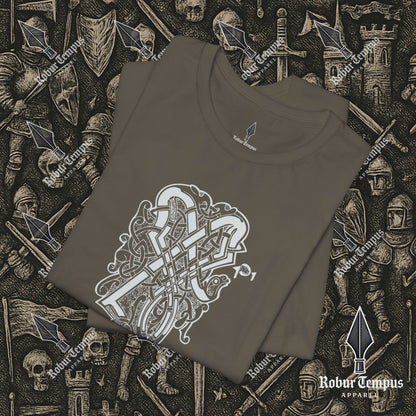 Nordic Dragon Pattern T-Shirt