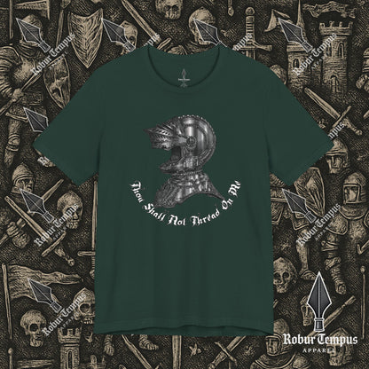 Thou Shall Not Thread On Me Helmet T-Shirt