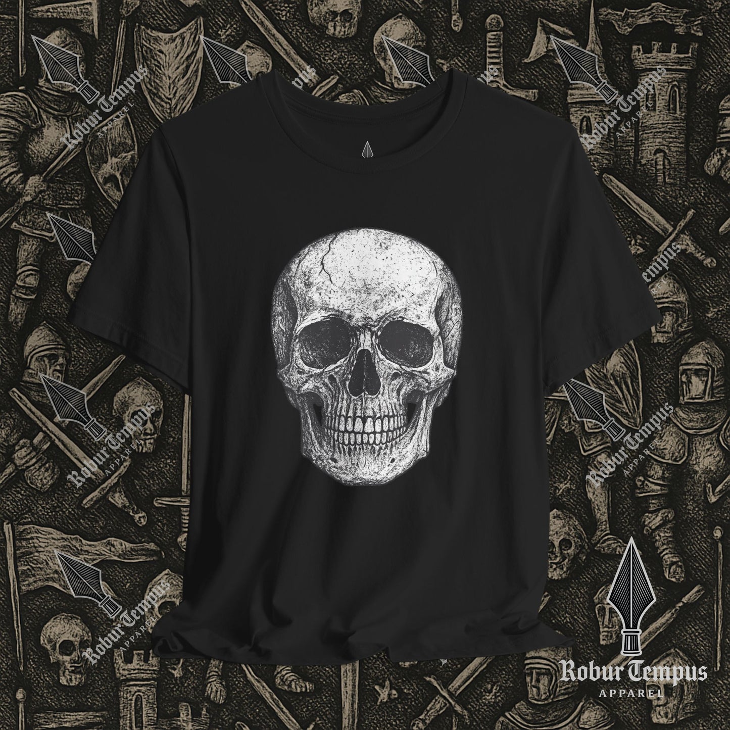 Detailed Skull T-Shirt