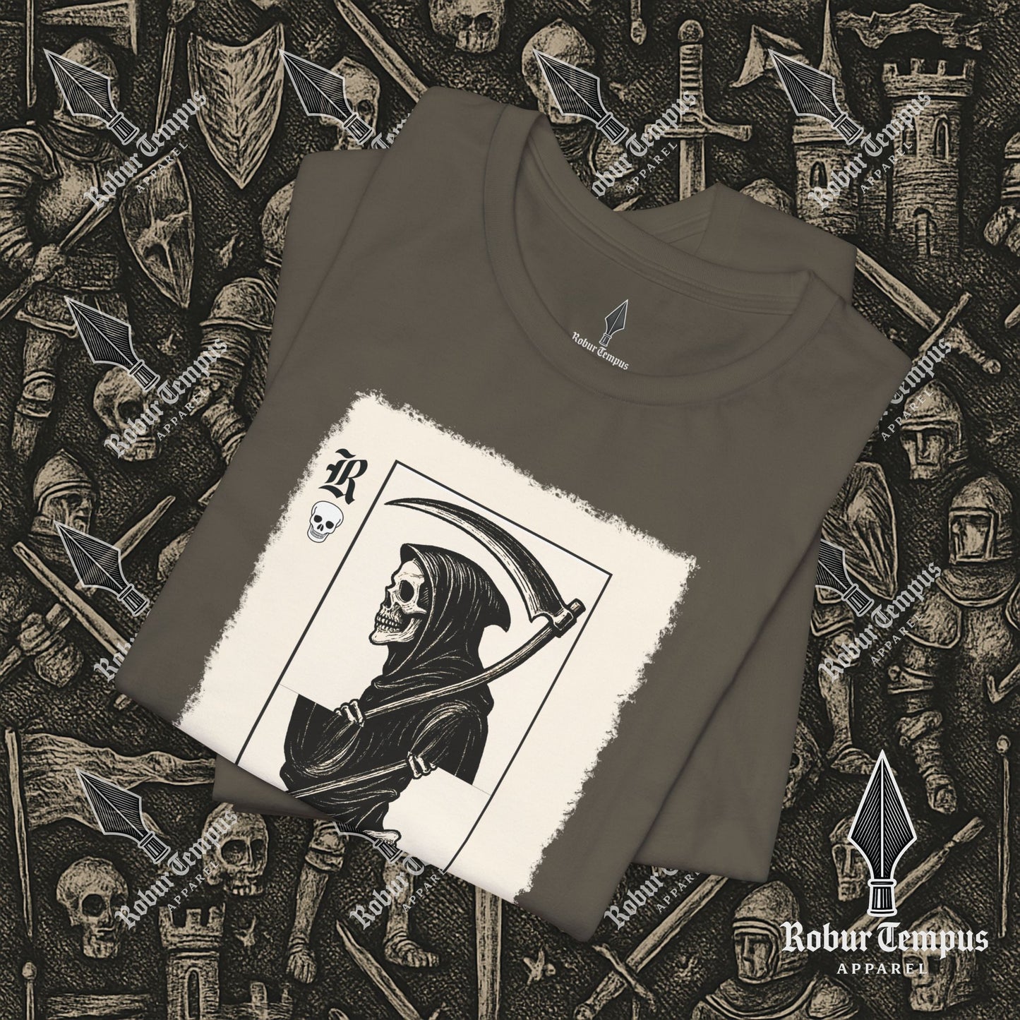 Grim Reaper Card T-Shirt