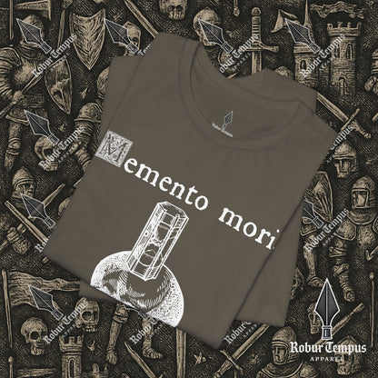 Memento Mori Skull Hourglass T-Shirt