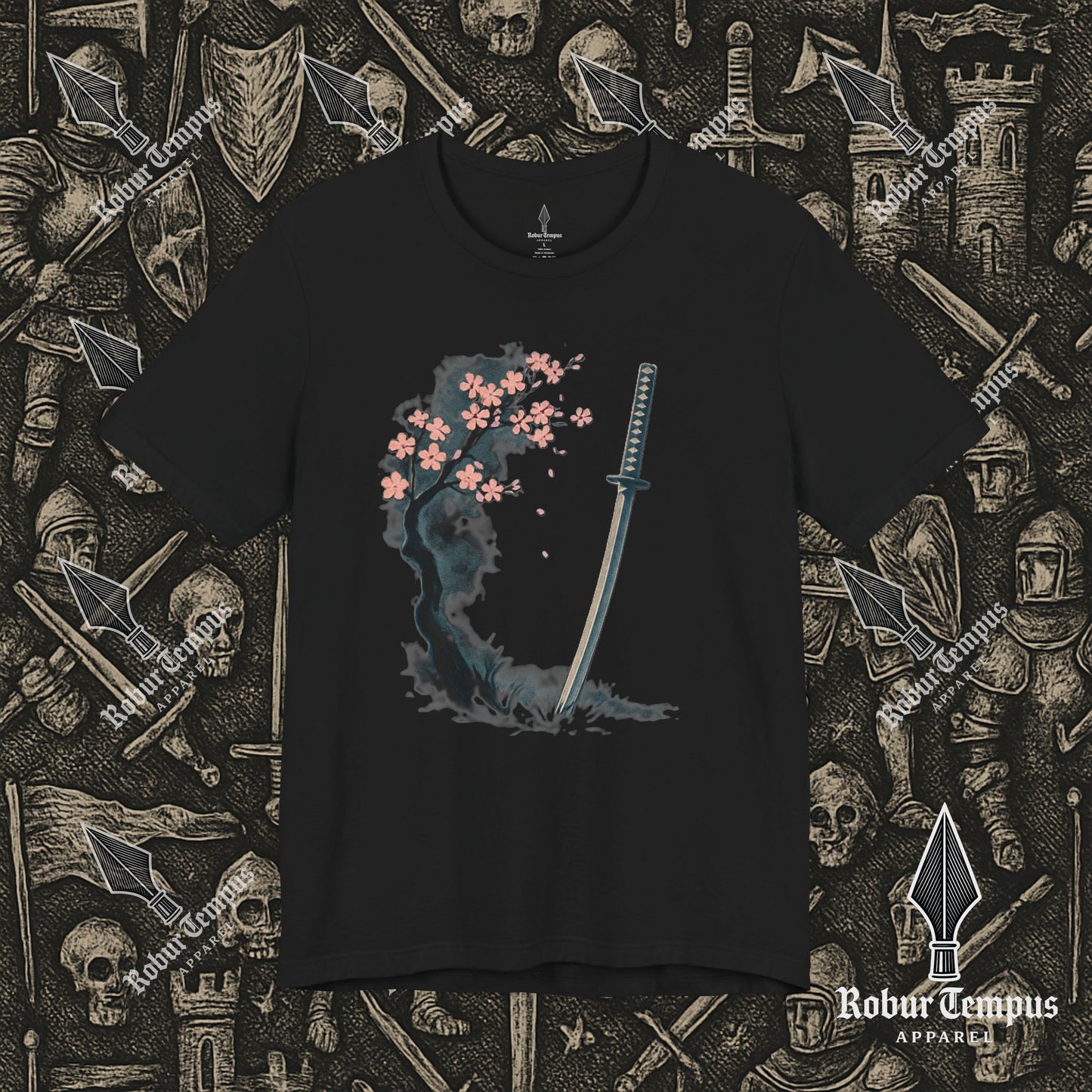 Katana by the Cherry Tree T-Shirt
