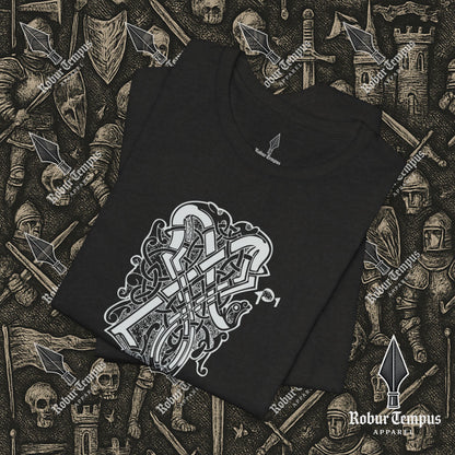 Nordic Dragon Pattern T-Shirt