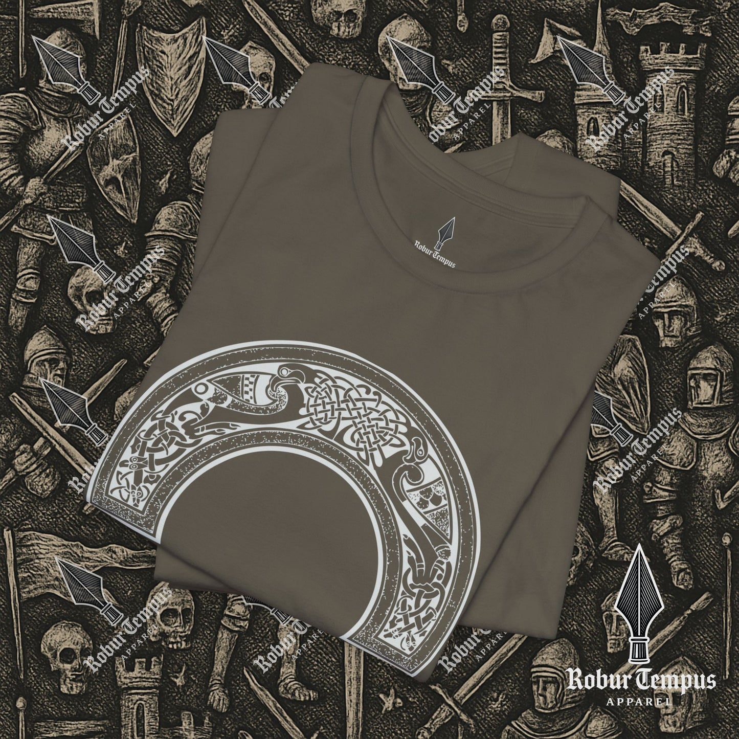Nordic Horseshoe Pattern T-Shirt